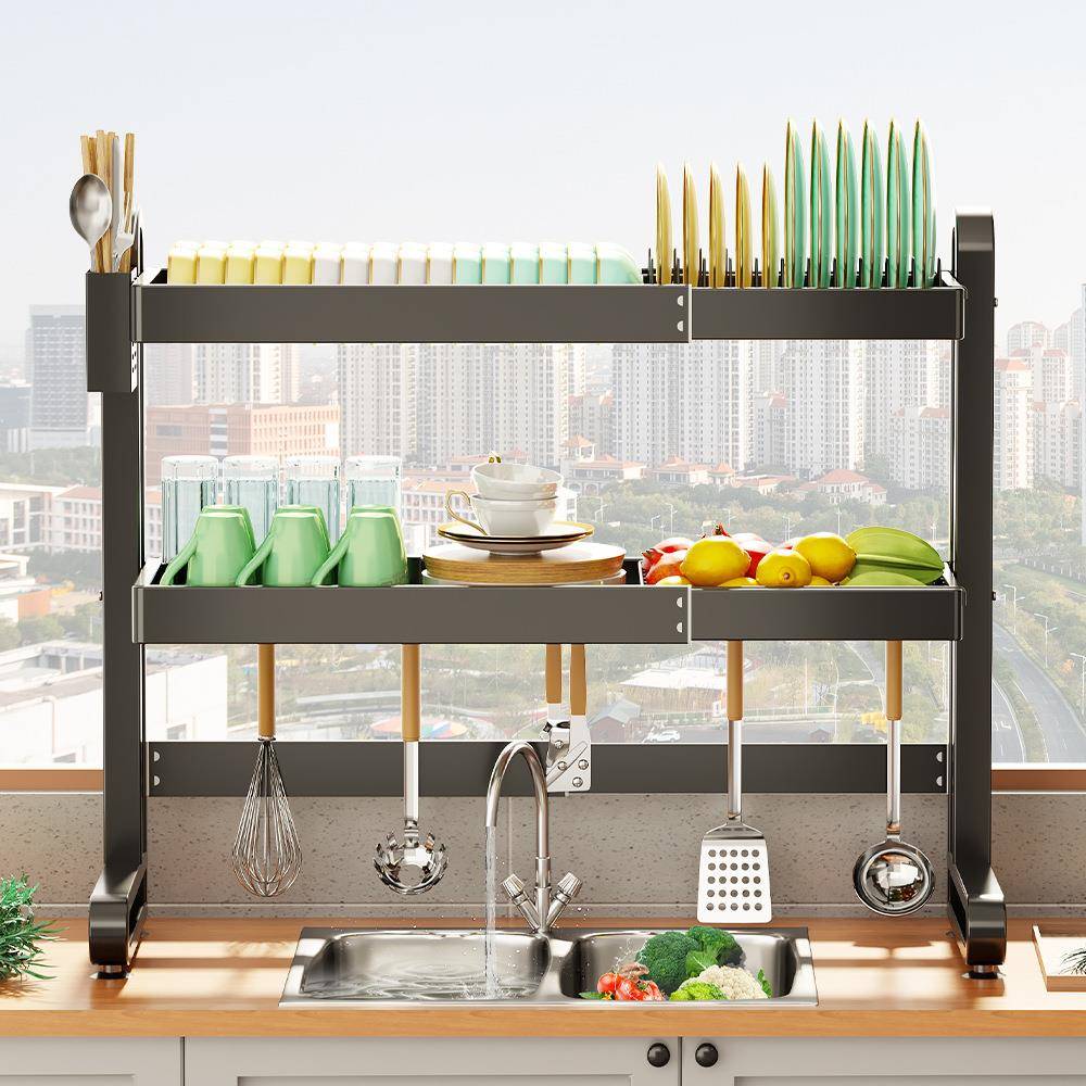 厨房水槽置物架台面碗盘厨具收纳架洗碗架水池放碗筷碗碟沥水