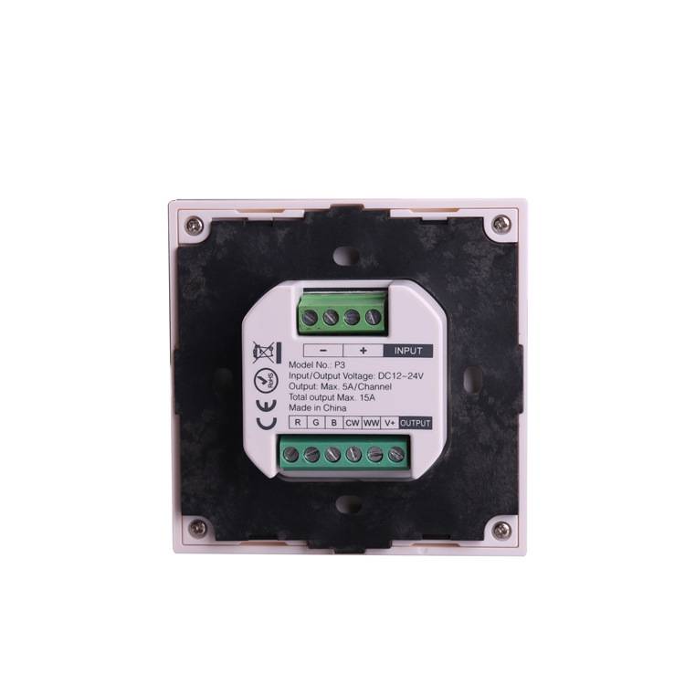 milight 2.4G智能触摸 rgbw灯带灯条 86型壁式面板灯具调光控制器