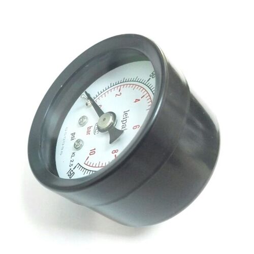 轴向背面直径40mm 双刻度压力表 10bar 150psi 螺纹ZG1/8 Y-40Z