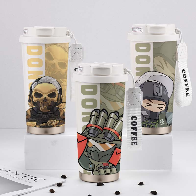 316不锈钢530毫升图案高清易清洗