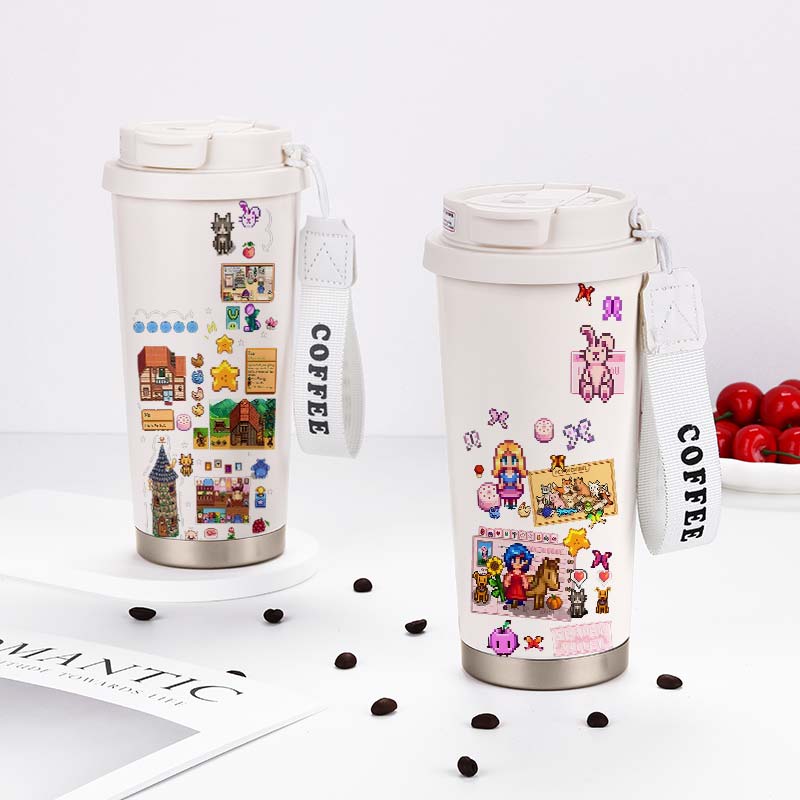 316不锈钢530毫升图案高清易清洗