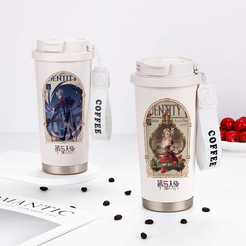 第五人格周边保温杯病患医生学生二次元儿童大容量男生不锈钢水杯,餐饮具,保冷/保温杯,淘宝优惠券,粉丝福利购,淘宝优惠卷