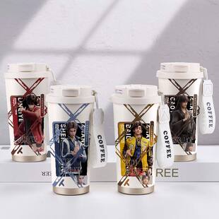 斩神周边保温杯林七夜沈青竹百里涂明曹渊大容量儿童不锈钢水杯子