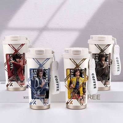 316不锈钢530毫升图案高清易清洗