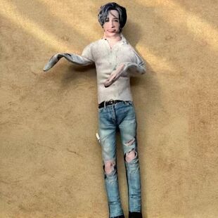 薛之谦周边抽象老鼠干四肢玩偶分离铁丝骨架白边造型超萌娃娃公仔