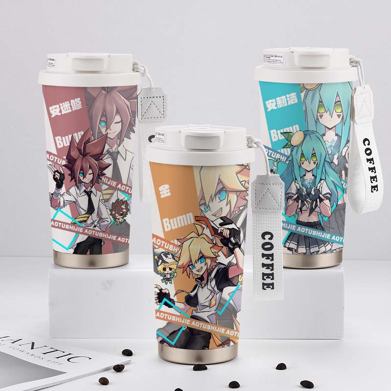 316不锈钢530毫升图案高清易清洗