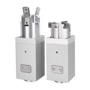 无限旋转夹爪气缸拧瓶盖专用气缸WXXCT3-32灌装机旋盖三爪二爪