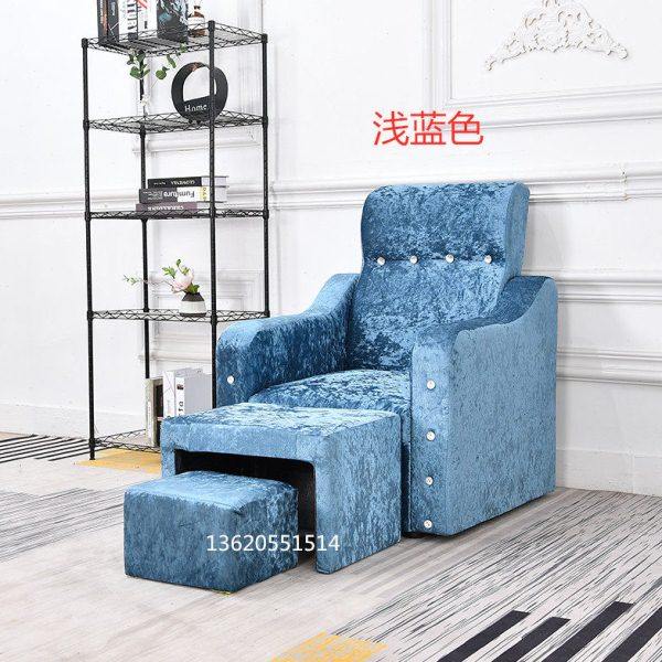 美甲沙发单人椅泡脚足浴足疗沙发躺椅美睫沙发躺椅美足椅美脚沙发