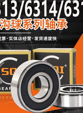 SQI轴承大全6314精密6315高速6316滚珠6317深沟球6318/6319/6320Z