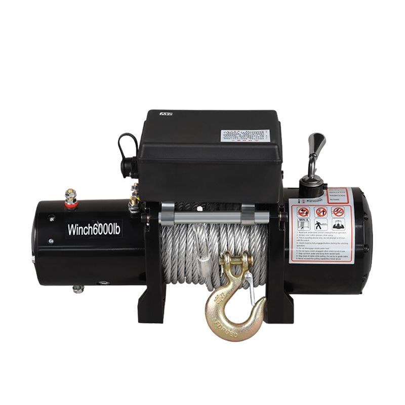 电动绞盘12v24v越野车自救绞盘汽车绞盘提升机家用车载.提升卷扬