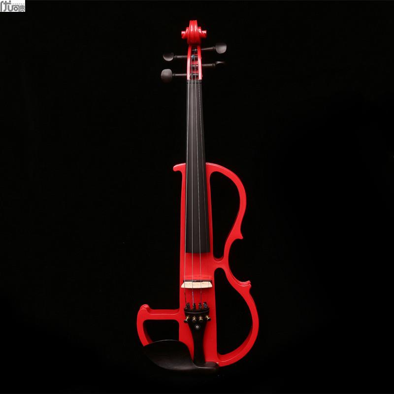 奇宝居 电子小提琴低音琴电z声小提琴4/4初学演奏带琴盒