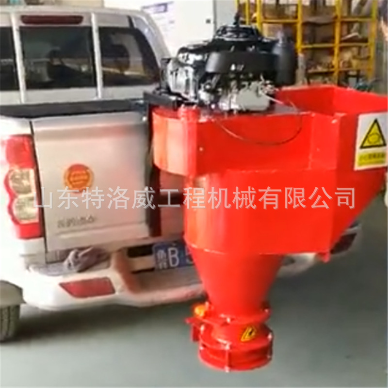 融雪撒布机 冬季道路融雪除雪设备洒H盐机 车挂式融雪剂撒布机