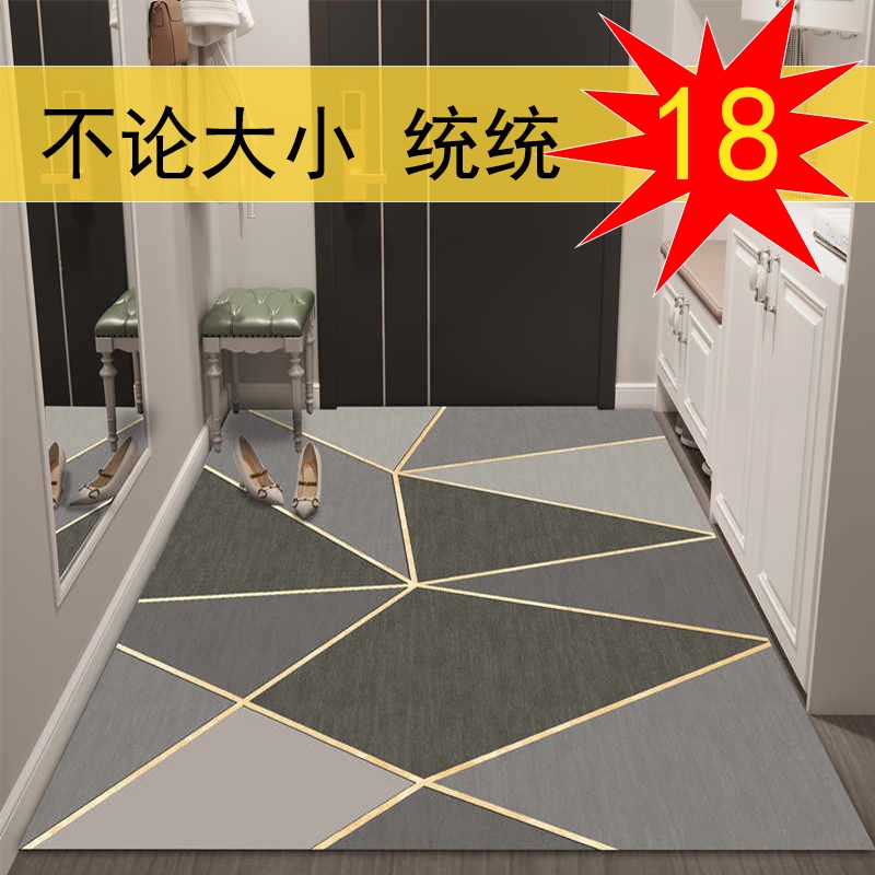 入户门地垫进门门大口门垫客厅z卧室厨房吸水耐脏防滑地毯可定制