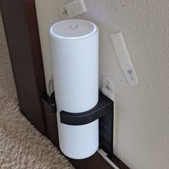 UBNT优倍快U6 MESH路由器墙面壁挂支架底座托架收纳架免打孔