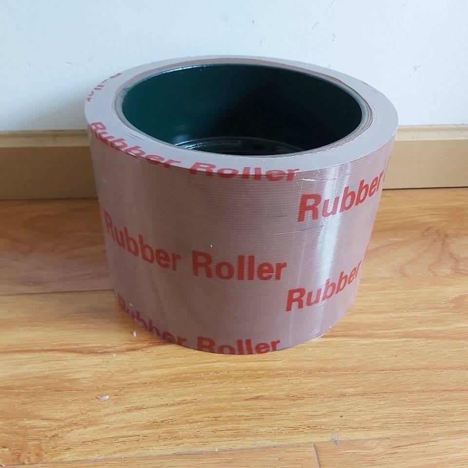 6寸砻谷胶辊 棕色加厚高耐磨砻谷机胶辊 打米R机胶轮 碾米机胶辊