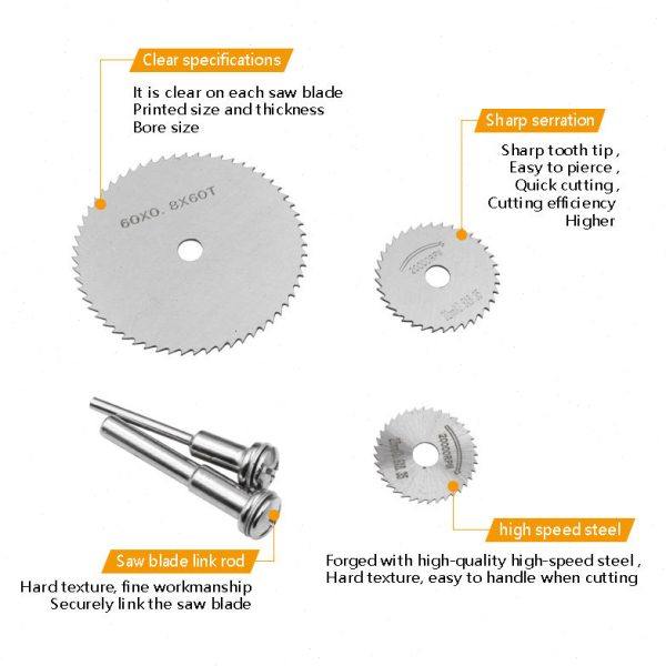 高速钢小锯片木材装修角磨机切割片圆锯片木工金属电钻锯片超薄,五金/工具,锯片,淘宝优惠券,粉丝福利购,淘宝优惠卷