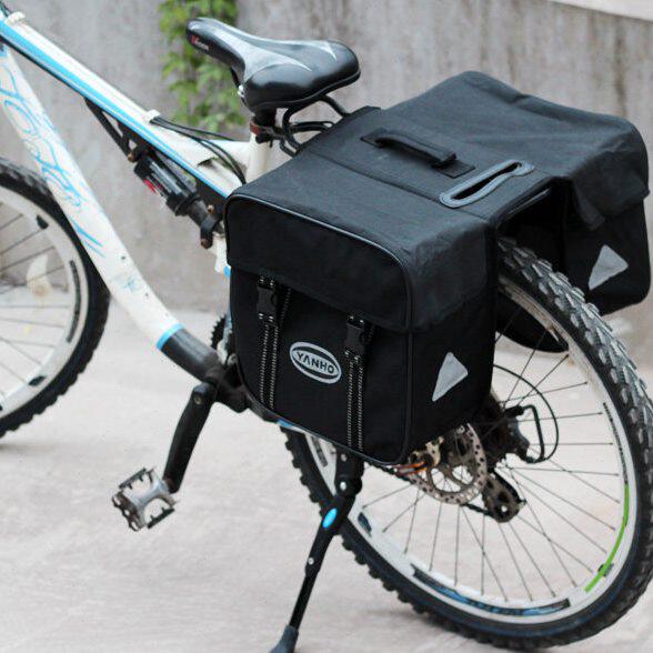 川藏旅行山地公路自行车后货架包硬板驼包三合一户外骑行装备驮包