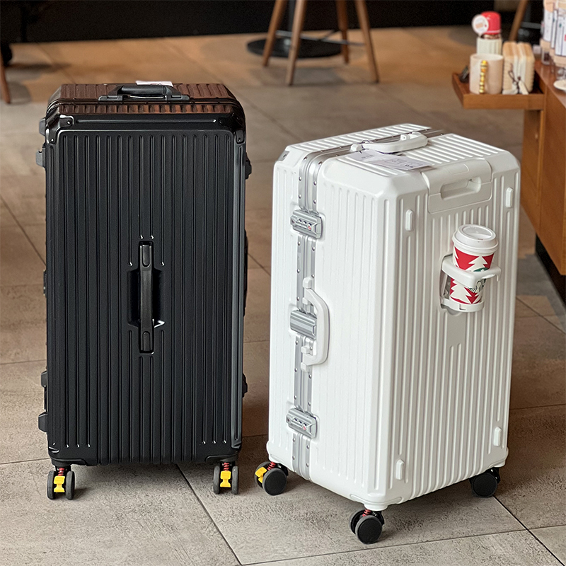 LETOO超大容量行李箱女32寸铝框F拉杆箱学生密码箱皮箱子旅行箱男