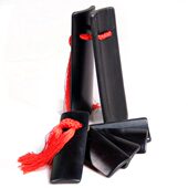 梵巢黑色竹子材质水煮儿童曲艺语言表演初学少儿快板竹板黑色