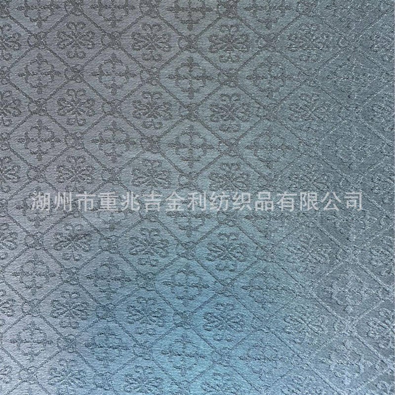 源头厂家专业真丝提花织造17姆米桑蚕丝提花宽幅布料X桑蚕丝面料