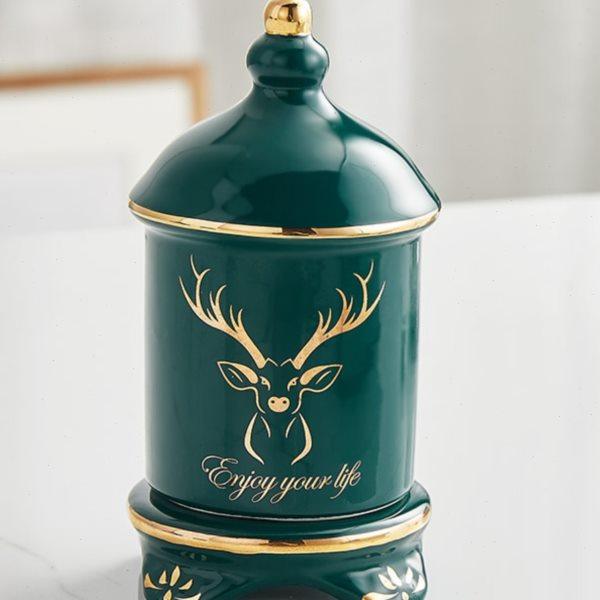 牙签筒创意家用餐桌家居装饰棉签客厅摆件北欧高端牙签盒陶瓷饭店,餐饮具,牙签筒,淘宝优惠券,粉丝福利购,淘宝优惠卷