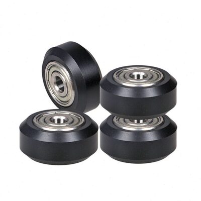 625Z法兰轴承滑轮 塑料滑轮被动轮创视三维3D打印机配件D型滑轮