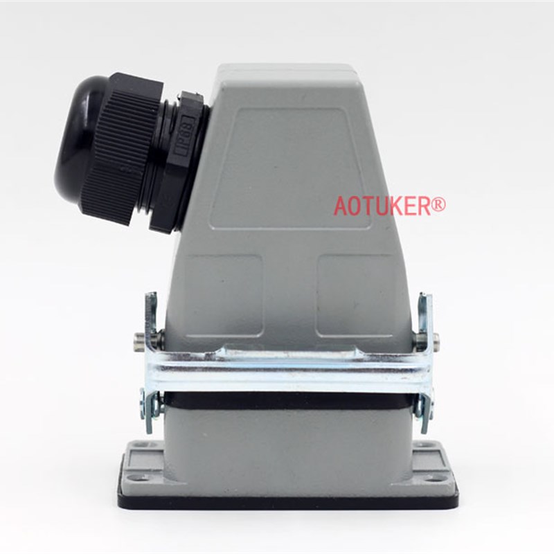 重载连接器HDC-HDDl-024/042/72M/FC热流道24/42/72芯冷压插头10A