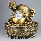 铜龙龟摆件流水喷泉装 饰品家居客厅办公桌玄关工艺送礼品龙头龟