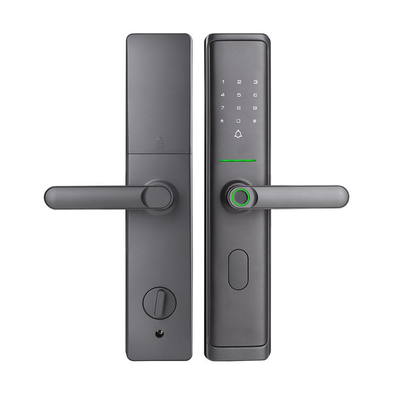 入户防盗b门电子门锁家用密码锁大门指纹锁民宿酒店木门临时密码Q