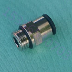 YONG RUI气源接头PC8-G02黑色塑料接头软管铜塑接头RPC6-01乐可利