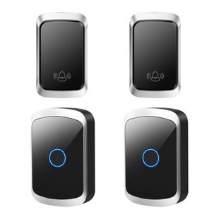 自发电防水无线家用电门铃超远距离免插电子遥控玲老人呼叫按钮