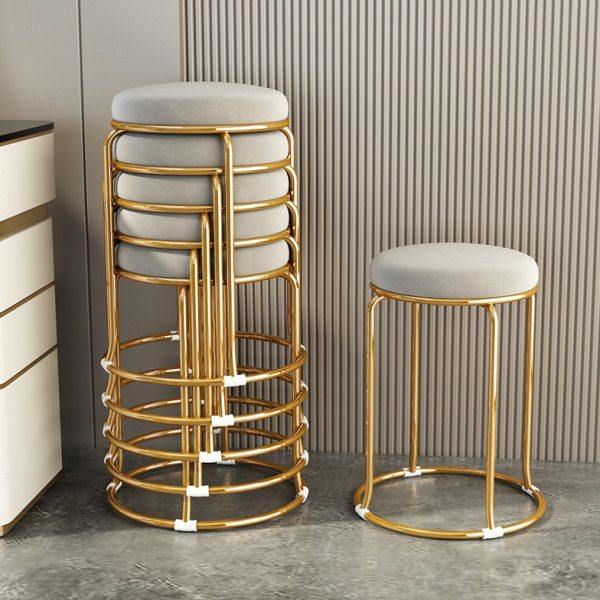 轻奢小凳子家用网红圆凳客厅矮凳卧室梳妆凳餐桌椅可叠放收纳板凳,住宅家具,矮凳,淘宝优惠券,粉丝福利购,淘宝优惠卷