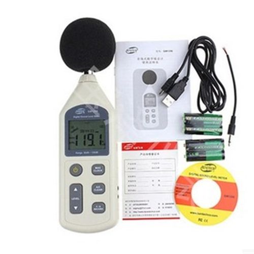 标智GM1356声级计 数字噪音计dB分贝仪 音量测试仪 USB连接