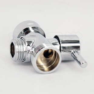 花洒配件淋浴分水器一进二出转换阀家用混水阀三头通4分6分分水阀