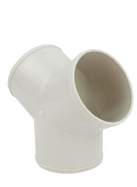 170转100通风三通147t型100mm160y型三通排气排水管风管pvc100200