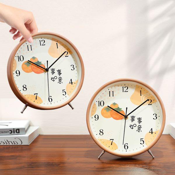 北欧轻奢台式座钟客厅家用时尚桌面时钟摆件卧室静音摆钟台钟坐钟,家居饰品,立钟/落地钟,淘宝优惠券,粉丝福利购,淘宝优惠卷