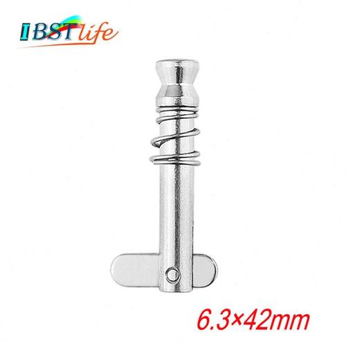 316不锈钢船用舌销 弹簧安全销 止动销 山型座管夹快速销