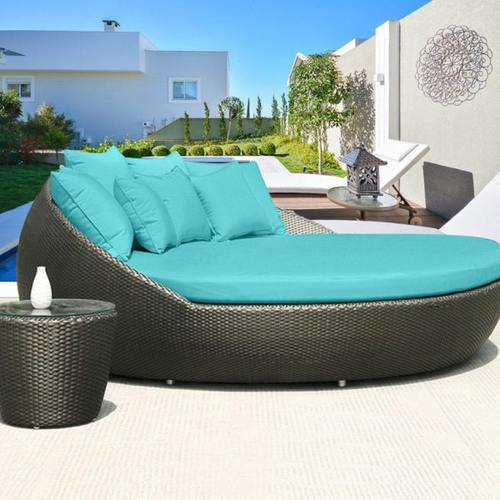 户外庭院休闲别墅藤编大圆床花园午休睡椅室外创意鸟巢懒人沙发床