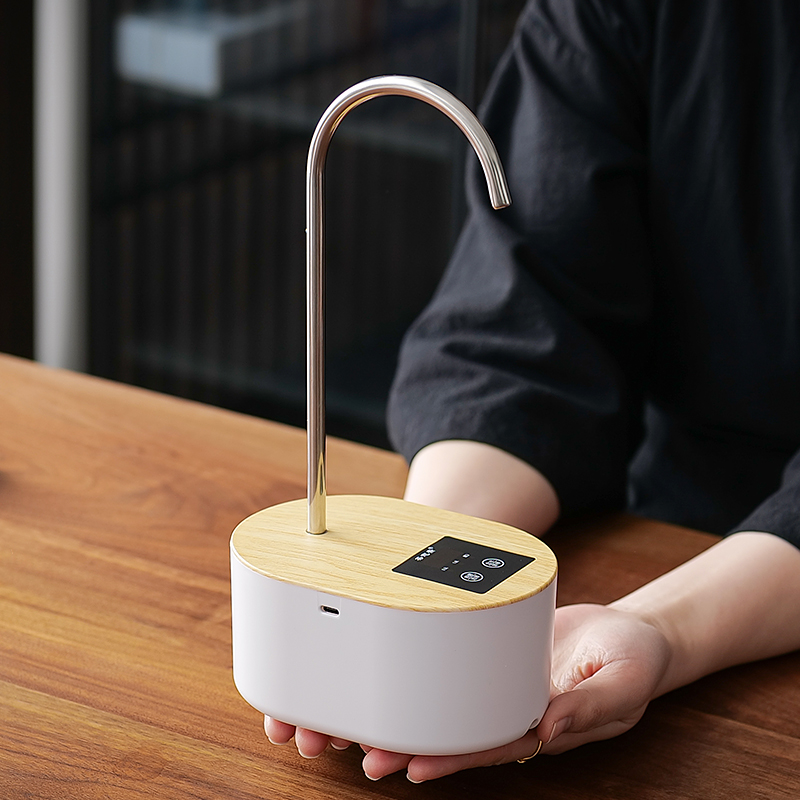 自动上水器e户外桶装水无线电动抽水器饮用水大桶水饮水机出水器