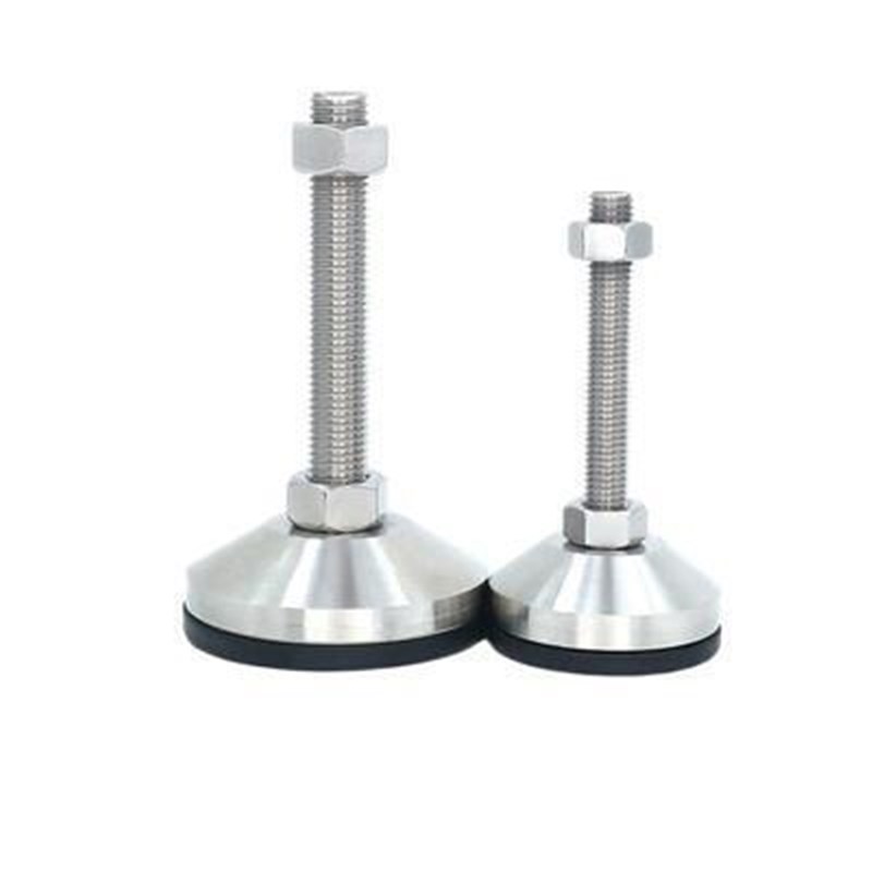 怡合达/WAD46-D100-M16-M2z0-M24-L不锈钢重载防滑脚杯 固定调节