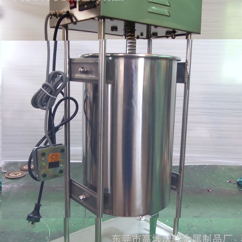 嘉美电动灌肠机 冬季创p业设备灌香肠腊肠肉泥机 12L 不锈钢灌肠
