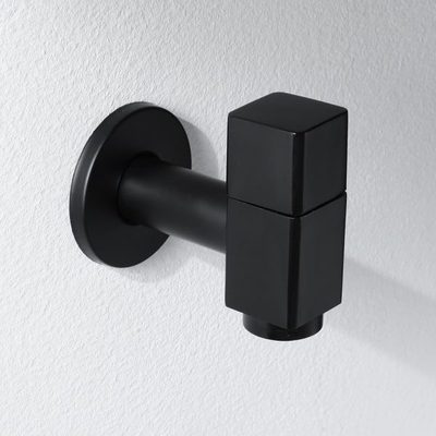 HIDEEP黑色冷水嘴滤水嘴起泡器浴室阳台拖把池龙头HI10009A