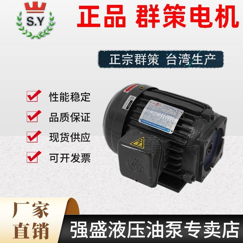 新款台湾群策电机C01/C02/sC03/C05/C7B/C10-43B0内轴油泵电机包