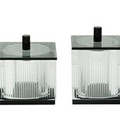 现代简约水晶糖果罐子摆件客厅茶几玄关餐桌酒店创意家居软装 饰品