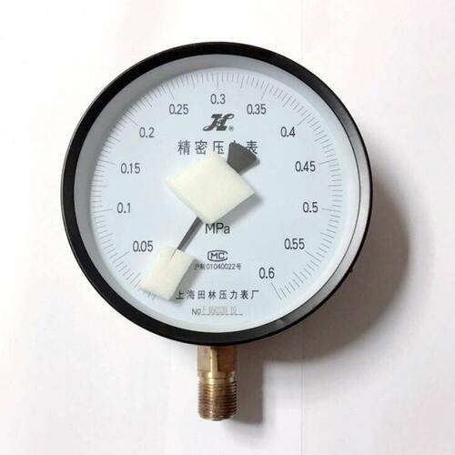 精密压力表 YB-150A 0.6mpa 精度0.4级 直径150mm 螺纹M20x1.5