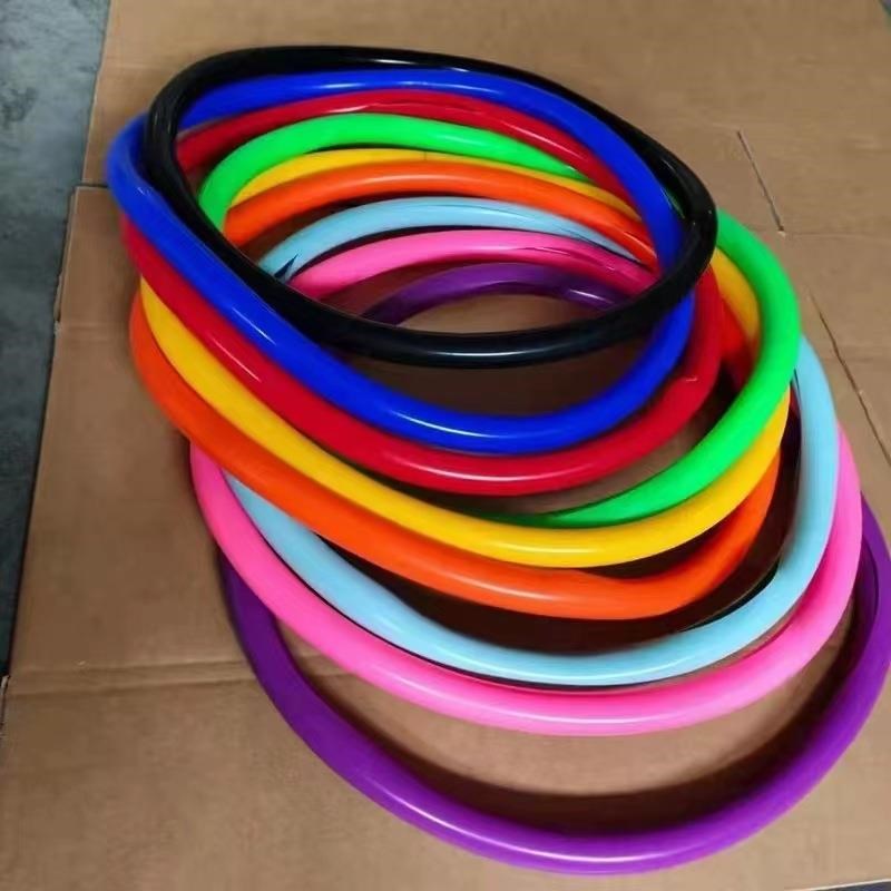 厂家供应轮椅硅胶圈彩色轮椅手推套L防水防尘硅胶密封圈