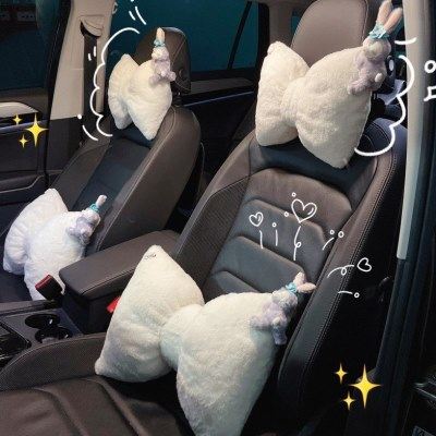 汽车头枕腰靠抱枕可爱网红创意车内座椅靠枕护颈枕冬季毛绒车用品,汽车用品/电子/清洗/改装,腰靠,淘宝优惠券,粉丝福利购,淘宝优惠卷