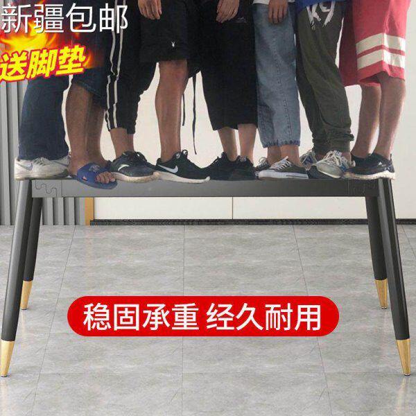 新疆包邮桌腿支架金属书桌架子家用铁艺桌子腿支架茶几底座定制岩