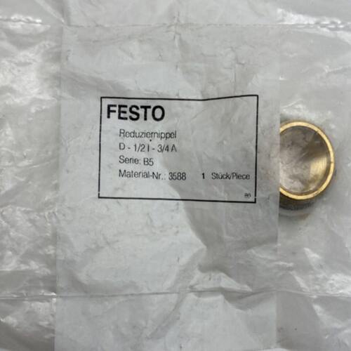 FESTO变径气嘴接头D-1/2I-3/4A 3588  NPFC-R-G34-G12-MF 8030313