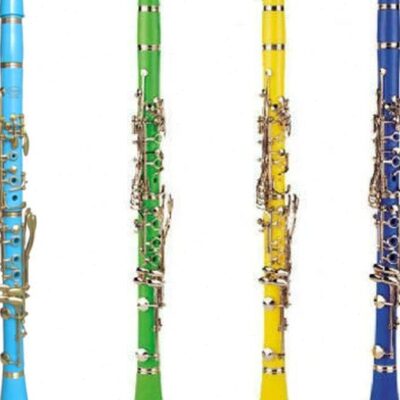 彩色黑管ABS亮面单簧管17键降b调各种颜色适用初学者考级者